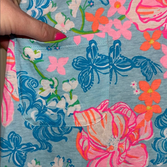 Lilly Pulitzer Girls Dress - Pink and Blue - Picture 4 of 6